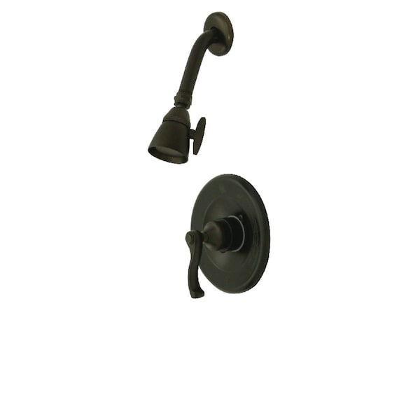 Shower Faucet, 2, Wall Mount, Oil Rubbed Bronze